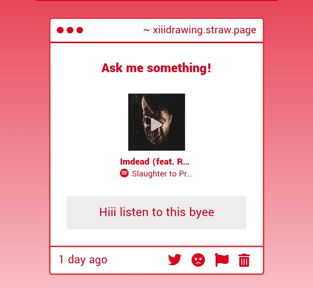 XIII_yapping's tweet image. I'm sorry, but I will not listen to, or comment on songs from them. Alex Terrible is an absolutely disgusting person who's outspoken about having far right believes and being incredibly queer-/transphobic.