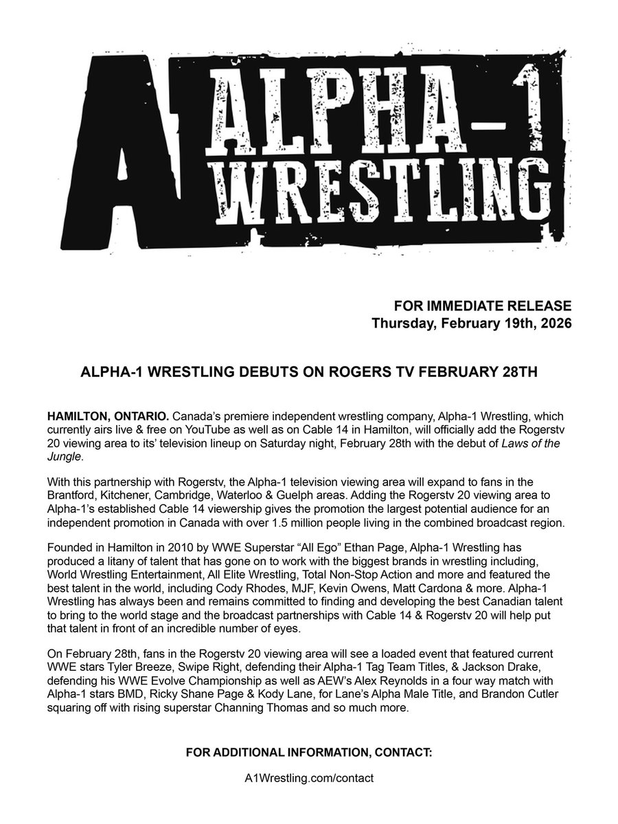 Alpha-1 Wrestling tweet media