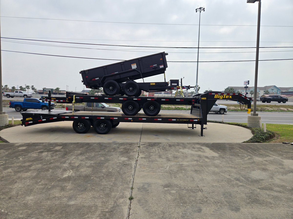 TheTaggartGroup's tweet image. When your trailer needs a trailer, we can help! thetaggartgroup.com 

#trailers #trailersforsale ##bigtextrailers #dumptrailers #GooseneckTrailers #tilttrailers