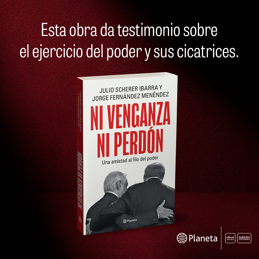PlanetaLibrosMx's tweet photo. Descubre Ni venganza ni perdón y conoce una visión directa de la etapa reciente de México.
