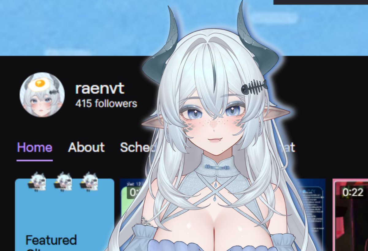 forgot to say thank you for over 400 mysids on twitch !!

i'm really thankful to see the numbers going up, it's giving me more motivation to do more things !!

if you haven't already...follow me here !! 
twitch.tv/raenvt