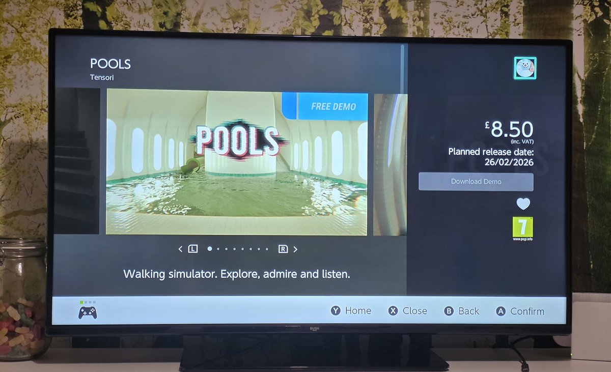 leighwynne33's tweet image. So i tryed the demo of #POOLS and there's something deeply unsettling about walking through the pool  backrooms... take look at the videos, see what you think.. I kinda like it... expect for that last video! 😨WTF🫣

#NintendoSwitch #eshop