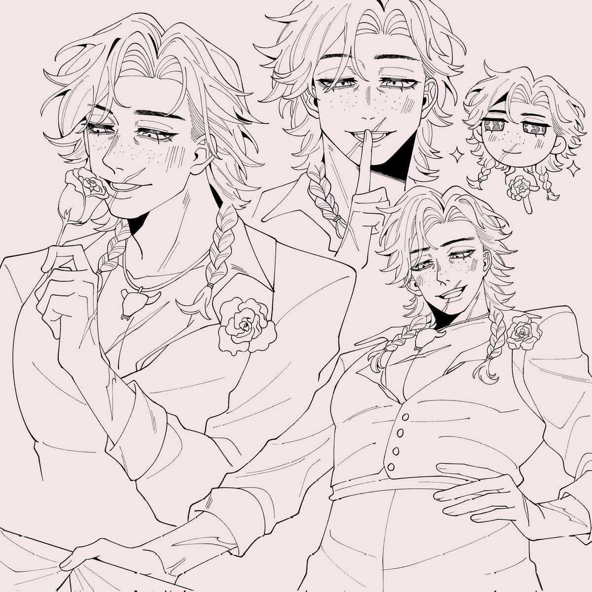 [Doodles] I love playing him sm