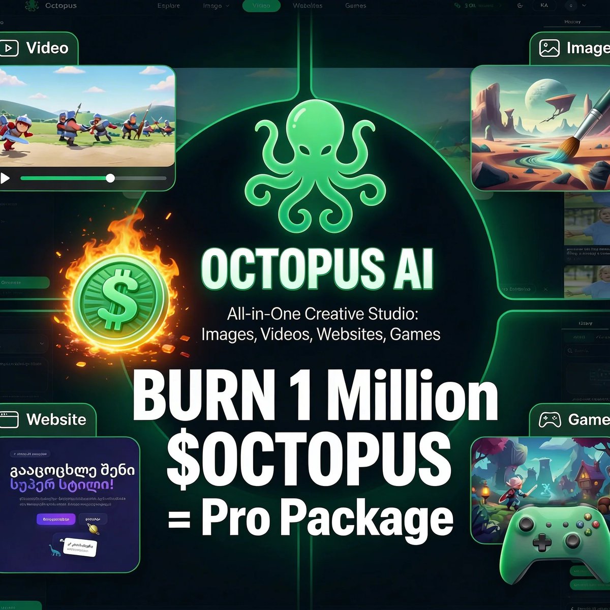 Octopus AI tweet media