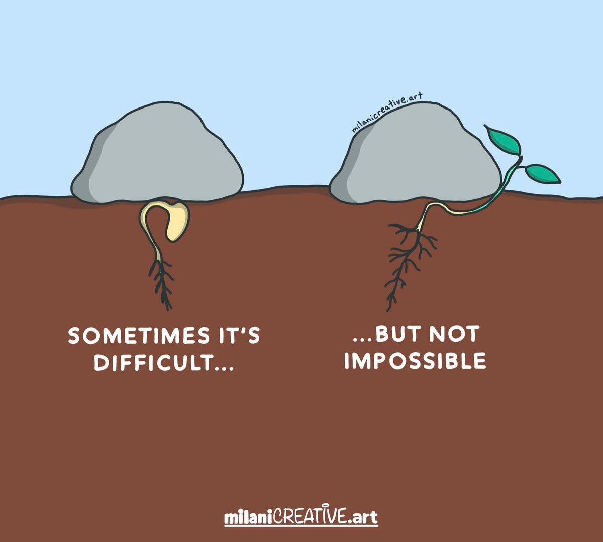 LCSDBehavior's tweet photo. Tenacity Thursday? 
Sometimes the path to what we want seems to be blocked, preventing us from reaching the goal. 
Staying focused and tenacious, despite the obstacles in the path, helps you achieve the goal.
Where there is a will, there is a way.
#LCSDSupport https://t.co/h4IpN4qnnz