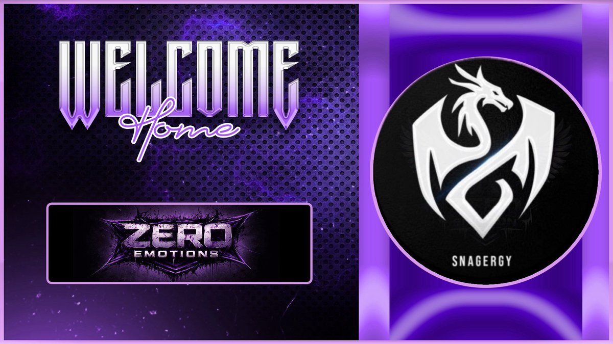 Snagergyy's tweet photo. Excited to announce the start of my new journey alongside my new business partner @DannyPhantom090 together our legacies will shine bright  @ZeroEmotions2k 💜🖤 https://t.co/HUpf7OWM1O