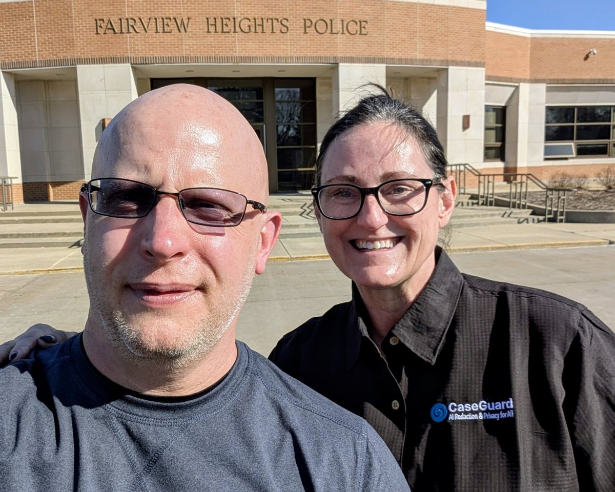 We recently held a Digital Evidence Management Best Practices training at Fairview Heights Police Department (IL), led by Steve Paxton, a former digital forensics detective, and Kristee Ulerick from our team.

A huge thanks to the Fairview Heights team and everyone who attended!