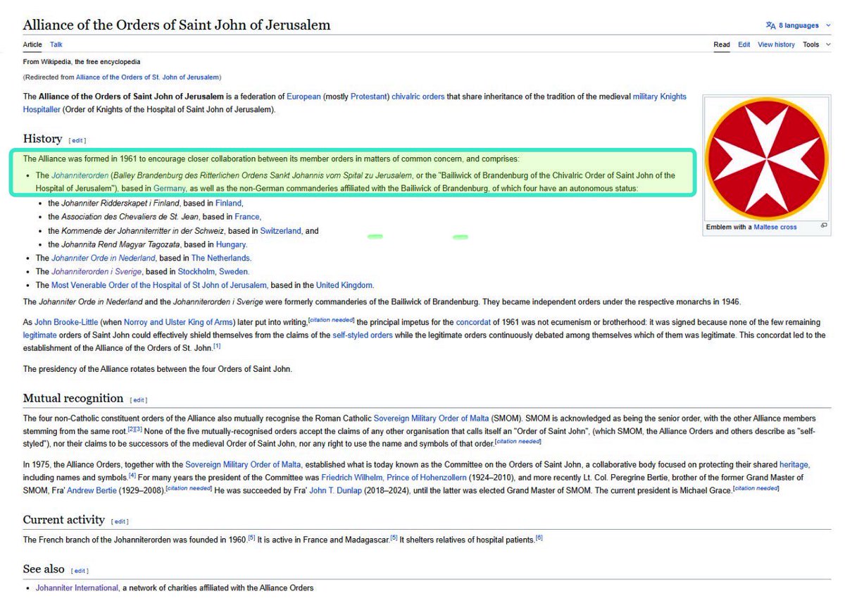 <a href="/JustTheHound/">Just The Hound</a> <a href="/ImZeroDayz/">Clippy</a> <a href="/Tiffany34006057/">Tiff</a> <a href="/TimmyGs_312/">Timmy_G</a> <a href="/Americaonly9/">Keith🇺🇸✝️</a> <a href="/1984ToldUs/">C🍪🍪KIE</a> <a href="/IamVictorPerez1/">Victor Perez🔥🎙️🔥</a> <a href="/Ryanmatta/">RyanMatta 🇺🇸 🦅</a> That’s Donna Brandenburg who was endorsed by Michael Flynn for Governor of Michigan! Jonathan has appeared on her YT propaganda podcast a bajillion times! 

Brandenburg is also Johanniterorden Order of St John of the Knights Hospitalier of Jerusalem.