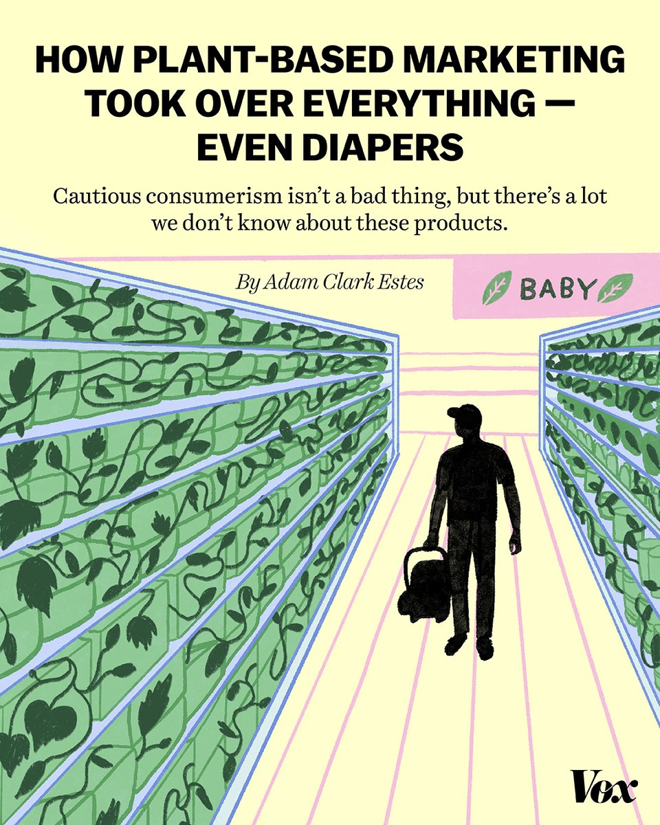adamclarkestes's tweet photo. At first I thought plant-based products were just giving people an alternative to petroleum-filled plastics. They're actually offering the promise of a whole new identity. https://t.co/glYUgA4pXk