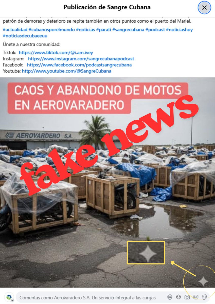 En el entorno digital actual, los perfiles falsos y las noticias manipuladas representan una amenaza seria para instituciones como #AerovaraderoSA.