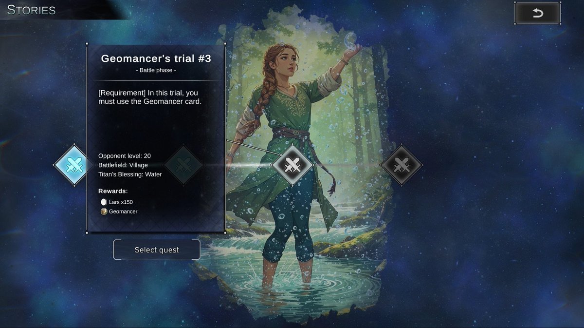 OberionAA's tweet photo. Version 0.2.0 of Oberion: Arena Arcana is now live on Steam!
Enhance your cards by earning Medals.
Medals can be obtained by completing Hero Trials or by purchasing duplicates in the shop using in-game currency.
Make sure to upgrade your cards to gain an advantage in battle! https://t.co/YhClk5g7oO