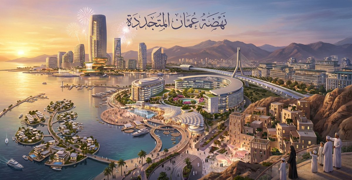 Mo7m98's tweet photo. كنت أتمنى مشاهدة برنامج رمضاني يوثّق ما حدث في سلطنة عُمان خلال السنوات الست الماضية من النهضة المتجددة.

مرحلة أراها جريئة بكل المقاييس.
رغم التحديات التراكمية، كان هناك قرار واضح بالمضي قدمًا، وتخطيط لمشاريع لم يكن كثيرون يتوقعون أن ترى النور بهذه السرعة وبهذا الحجم نعم لازلنا في البداية ولكن هناك جرأة في اتخاذ القرار للتنفيذ خلال فترة مالية صعبة 

ما أُعلن عنه، وما دخل حيّز التنفيذ، وما تحقق على الأرض…
تحوّلات تستحق التوثيق.

نحتاج سردًا جميلا ، بلغة قوية ومسؤولة، يشرح السياق، يعرض الأرقام، ويُقرّب الصورة للناس.
