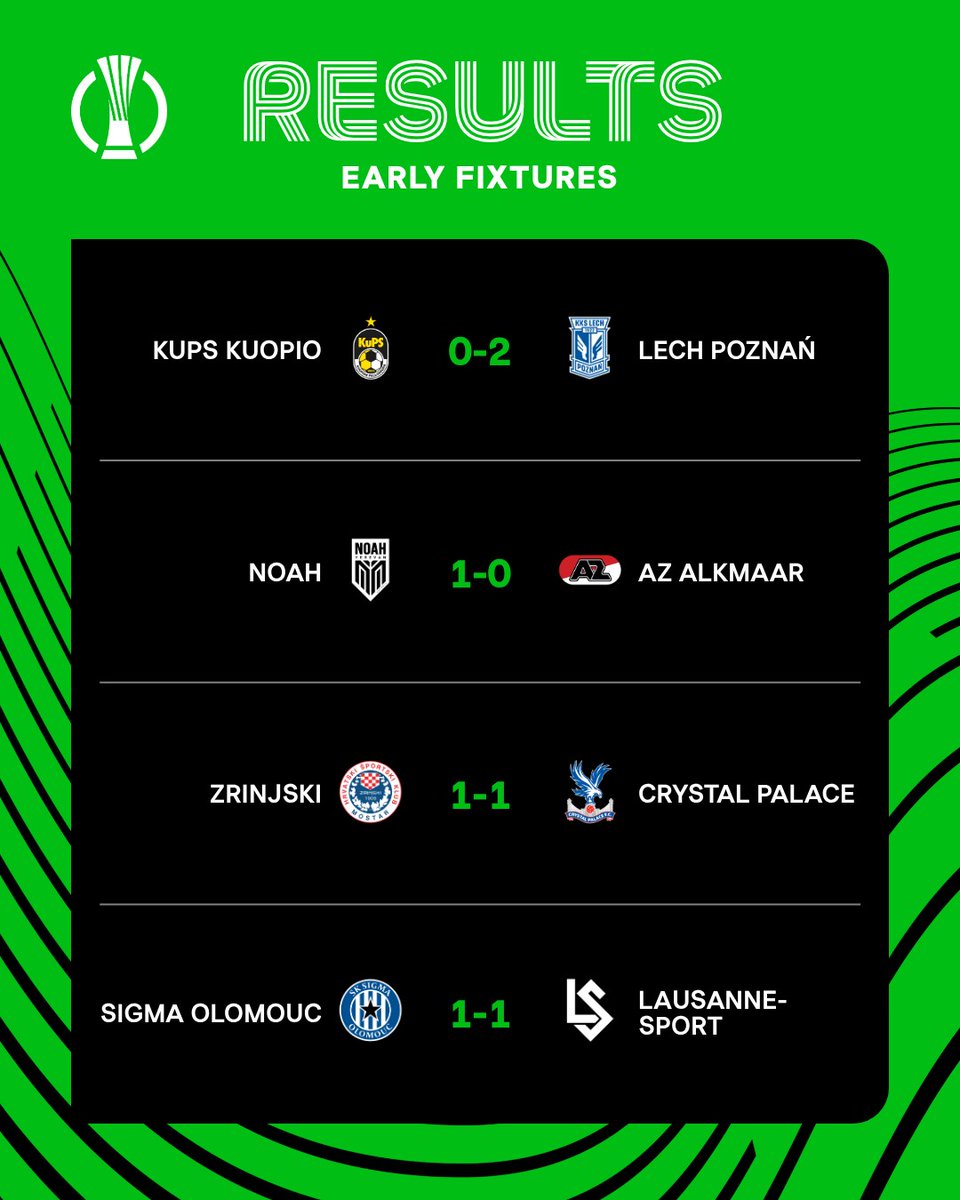 Megaparitr_2's tweet photo. Wins for Lech Poznań and Noah in the early fixtures ✅
#22bet #betwinner #bitcoin
#UECL https://t.co/FhfxR85TXX