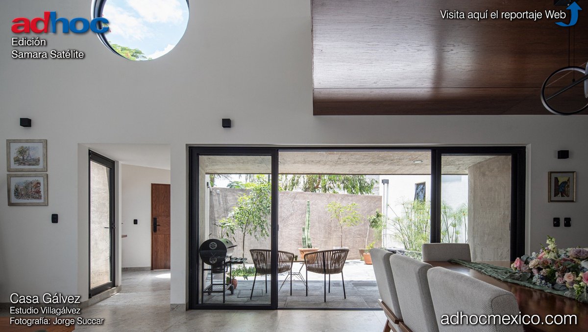 CASA GÁLVEZ
ESTUDIO VILLAGÁLVEZ

Edición
Samara Satélite

adhocmexico.com/25/Edicion-Sam…

adhocmexico.com

En un predio que, pese a la densidad de su contexto, crea un ambiente único.

#adhoc #adhoc_magazine #adhoc_mexico #arquitectura