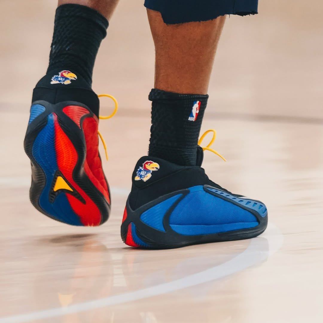 First Look: Kansas Jayhawks adidas Anthony Edwards 2 PE 😮‍💨