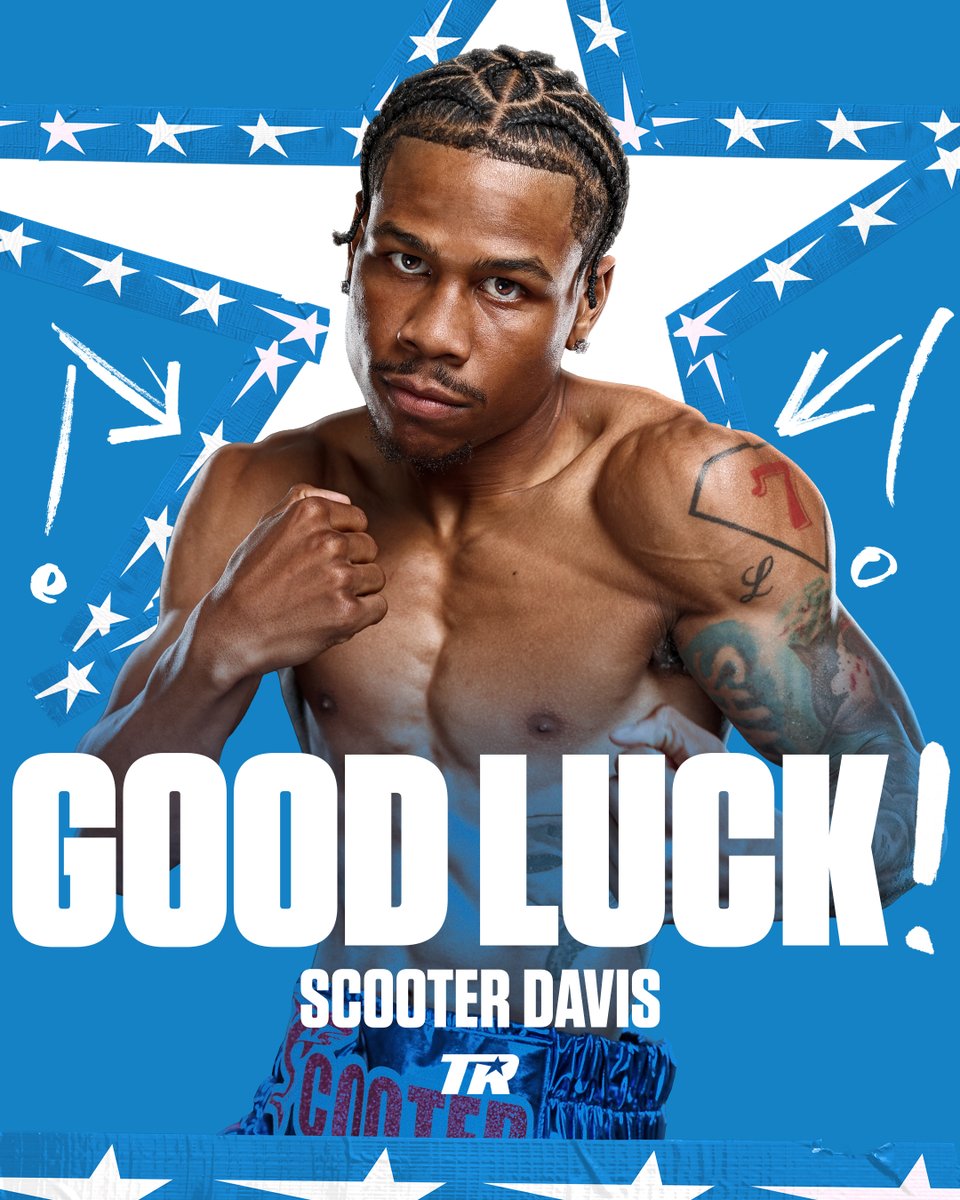 trboxing's tweet image. SHARK TIME 🦈 

Good luck to #TopRank Lightweight prospect @IAmScooterDavis as he fights in Maryland on Saturday!