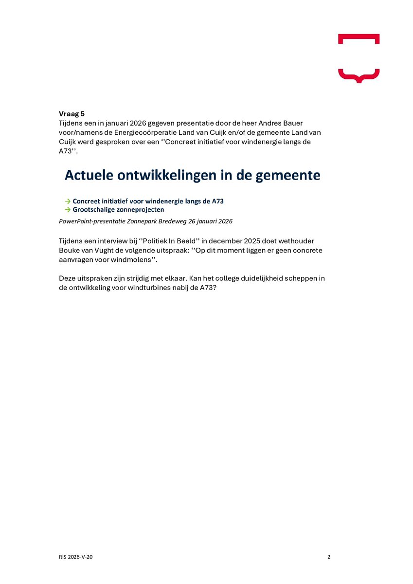 fvd_lvc's tweet image. #FVD stelt schriftelijke vragen over de fikse verhoging van subsidiegelden voor energiecoöperaties in Land van Cuijk.

Energiecoöperaties ontvangen nu 5x zoveel subsidie als 2 jaar geleden door de raad is vastgesteld. Is dit überhaupt een collegebevoegdheid?

Lees hier onze