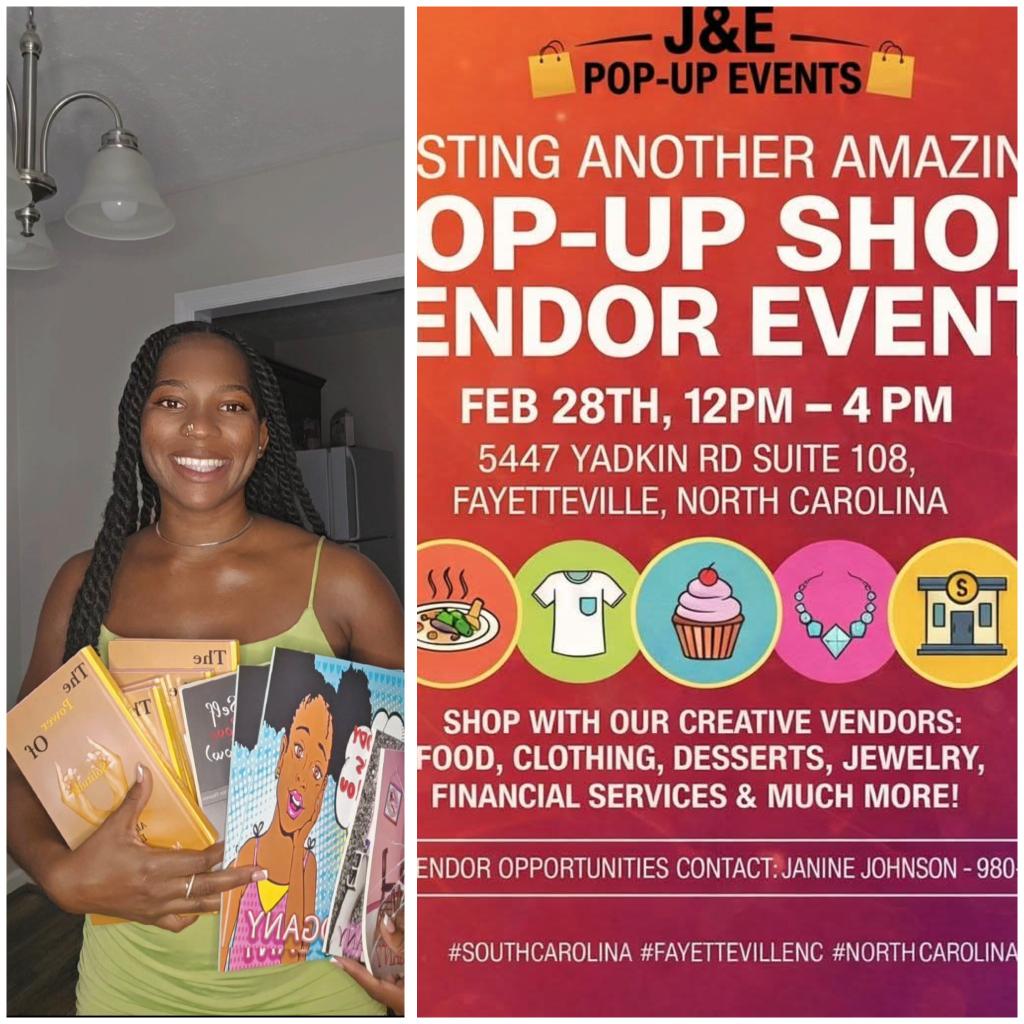 mahoganywritez's tweet photo. 🚨NEXT POP UP DATES 🚨 Come &amp; support 🌹  
Feb 28th-Fayetteville 
March 14th-Fayetteville 
April 25th-GA
May 1st-GA
https://t.co/QUx81ONuww 
#vendor #Georgia #fayettevillenc #northcarolina #gainesvillega #atlanta #atlantaga #author #Mahoganywritez  #writer https://t.co/KtdLQmyzgc