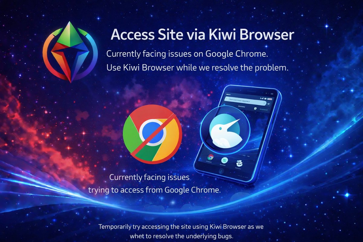 📢 Zentra Access Notice

We are currently experiencing issues on Google Chrome, possibly due to a bug that is being investigated.

For now, please access Zentra using Kiwi Browser while we work on resolving this issue.

Thank you for your understanding and patience.
