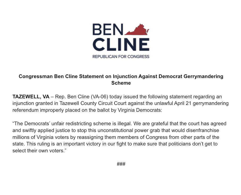 Ben Cline tweet media
