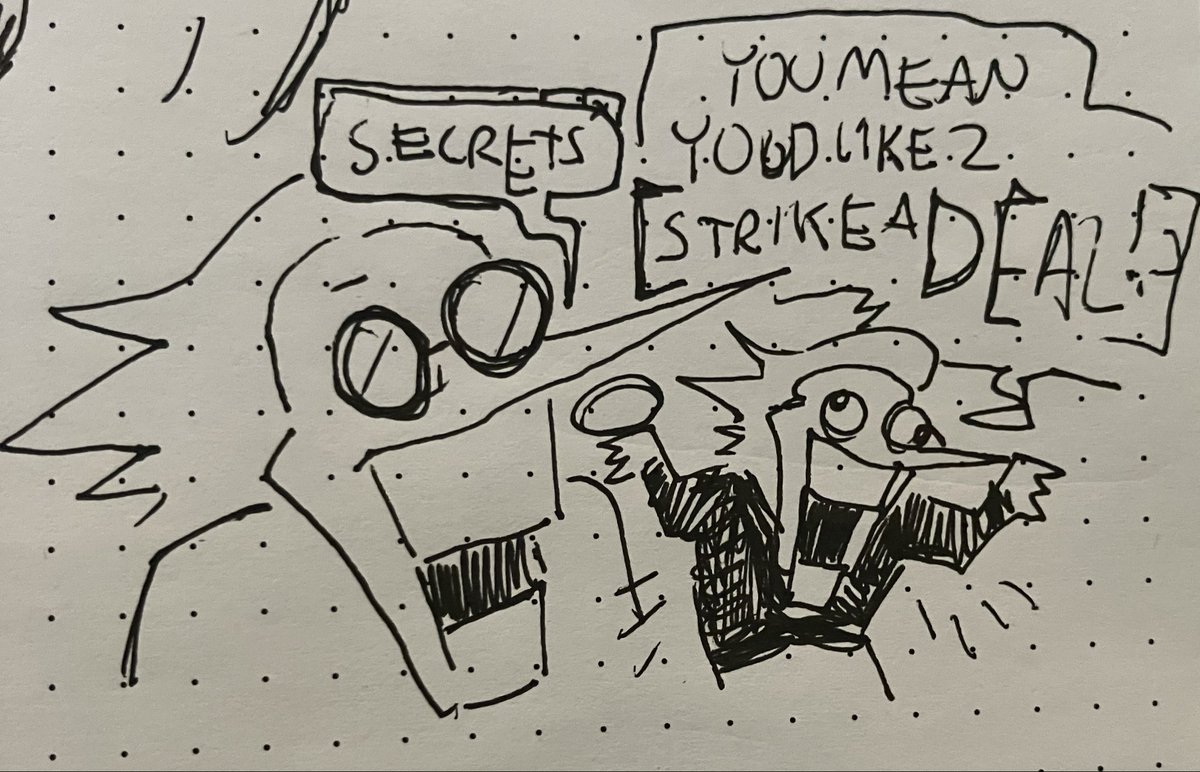 aibootwo's tweet photo. Silly quick spamton&amp; rouxls scribble comic from the other day my friend asked for rouxlspam Part 1/2 https://t.co/DdzUP2QG92
