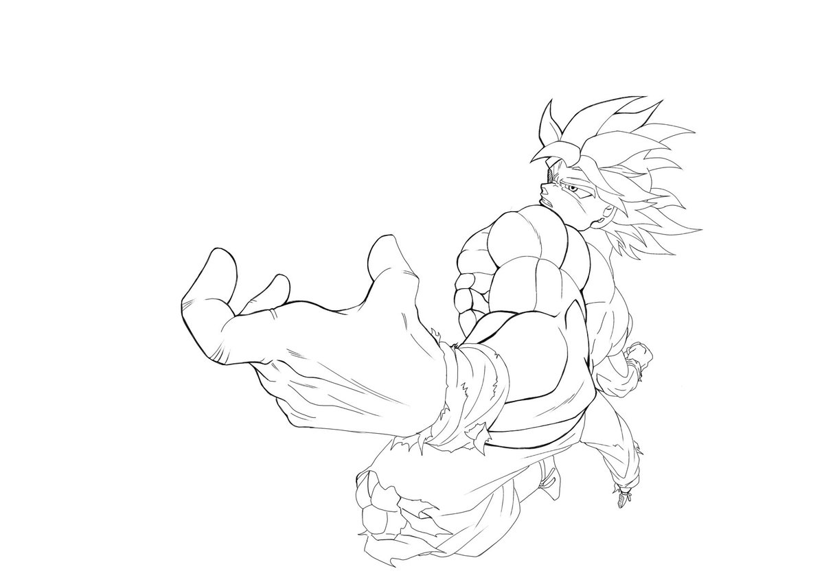 Mr_watalol's tweet photo. ひっそりイラスト進めてんだ俺
 #イラスト #ドラゴンボール
  #ライバル同士がドッカンと共闘 https://t.co/fmIPLKhsL5