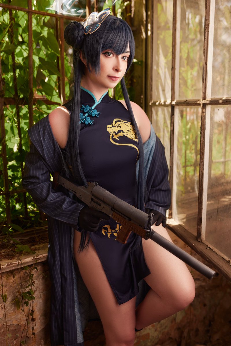 AmamiMisa's tweet photo. Happy birthday #KISAKI 💙✨
#BlueArchiveCosplay #ブルーアーカイブク #竜華キサキ https://t.co/ut2y2LcFXN