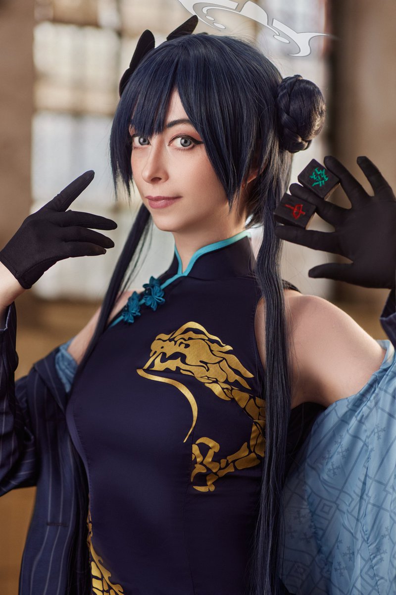 AmamiMisa's tweet photo. Happy birthday #KISAKI 💙✨
#BlueArchiveCosplay #ブルーアーカイブク #竜華キサキ https://t.co/ut2y2LcFXN