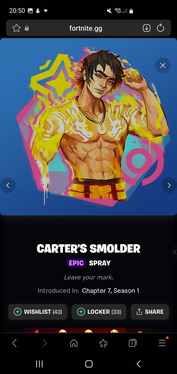 lorenzokisser's tweet photo. I love carter wu sm. I need this spray badlyyy #carterwu #Fortnite #carter https://t.co/UvmRRQ3c2f