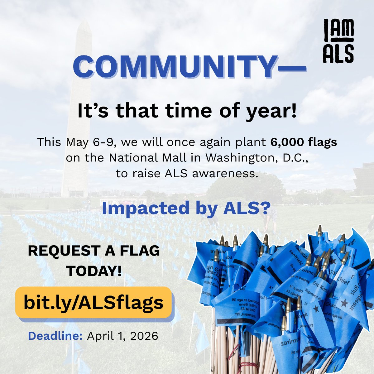 I AM ALS tweet media