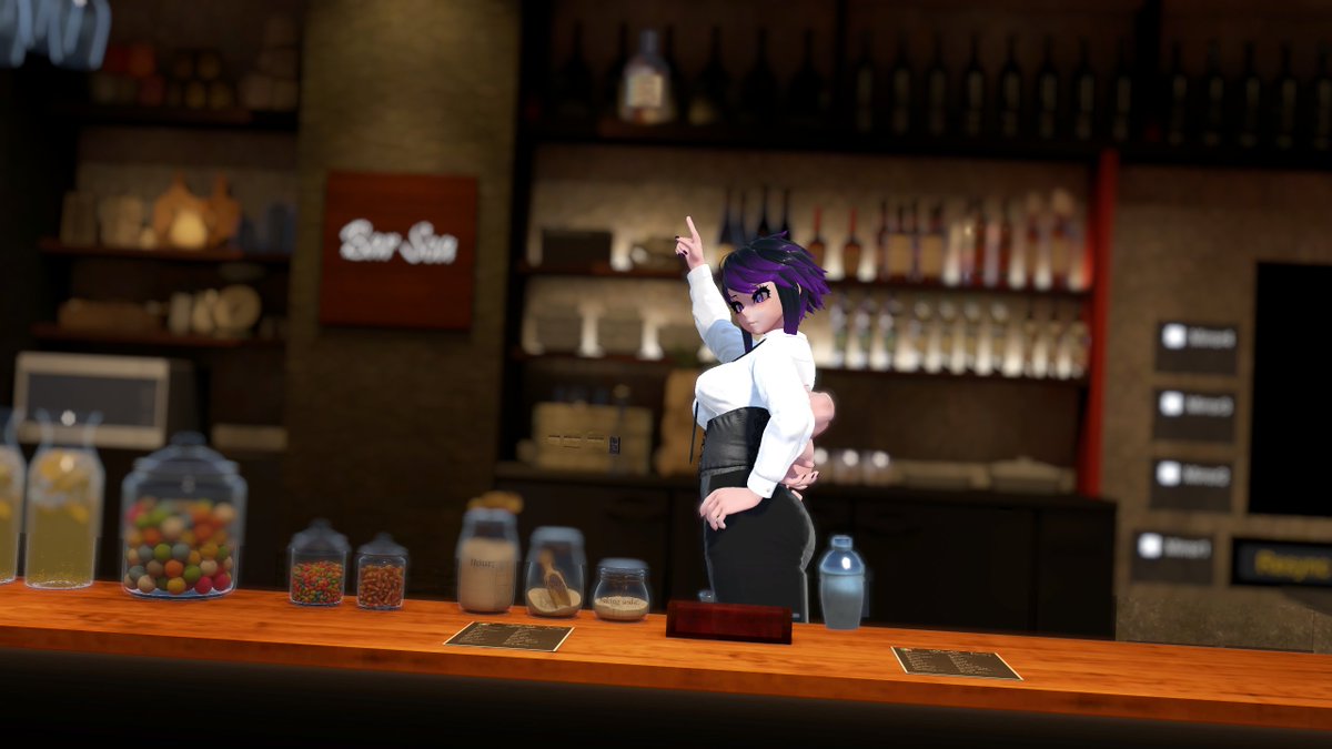 plageevrc's tweet photo. What can I get for you?  A drink, a snack? 
Oh you want the fancy one... 
Sure let me just... 
[ #Sizetwitter #Sizevr #VR #VRC #Giantess #MiniGTS #SizeVRChat #VRCPhotography #Growth ] https://t.co/FcfnHlqnYu
