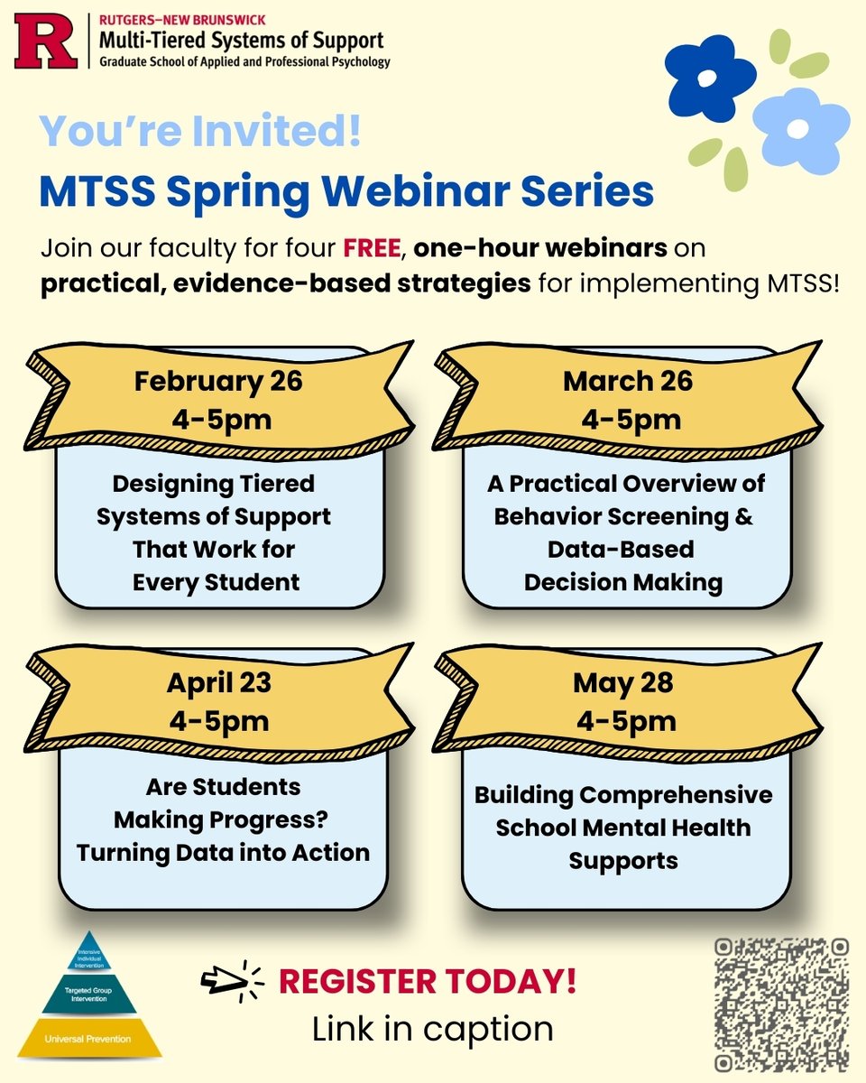 Multi-Tiered Systems of Support tweet media