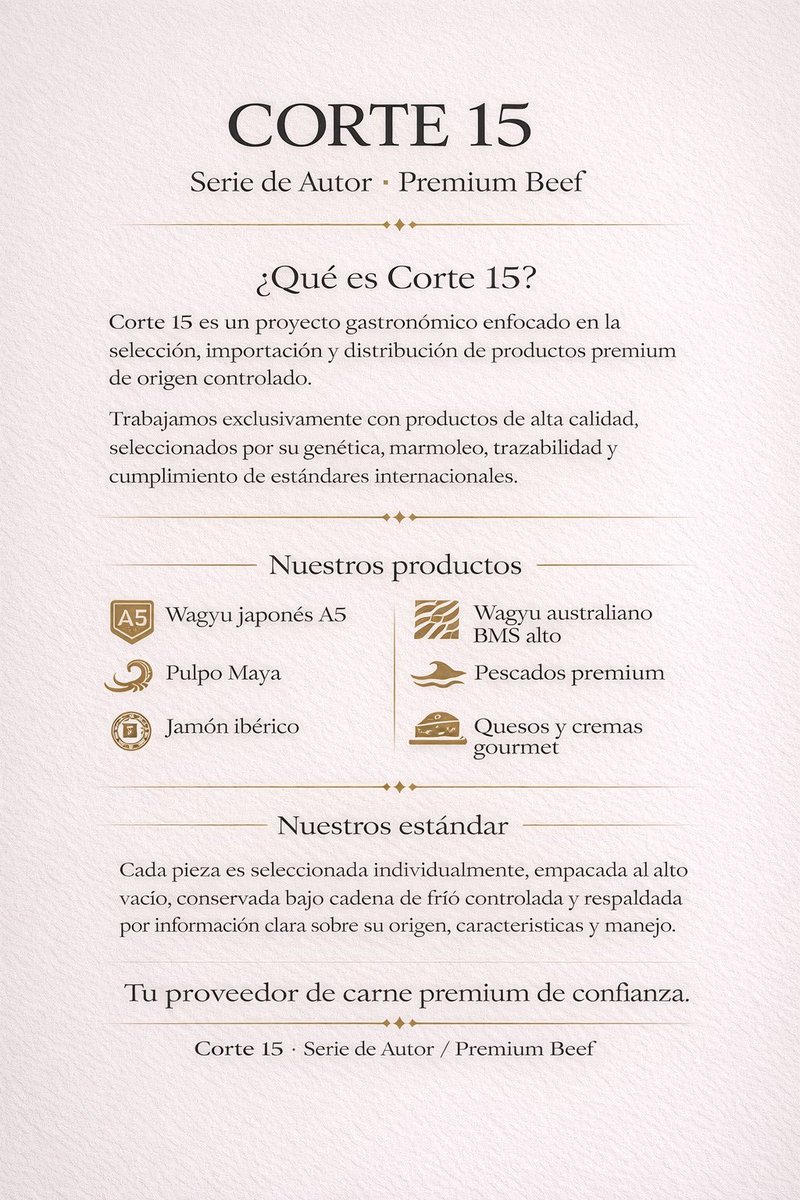 Corte 15 (@Corte15Wagyu) / Posts / X