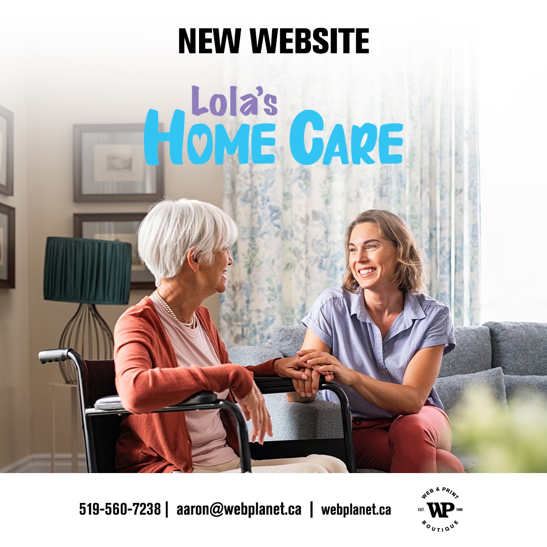 webplanetca's tweet photo. 🎉 Congratulations to Lola's Home Care on the launch of your new website! Check it out at https://t.co/gCA31O767w for compassionate, private home care. Thank you for trusting our team with the design. We love how welcoming it feels and how easy it is to navigate! https://t.co/wVHJfcg8hM