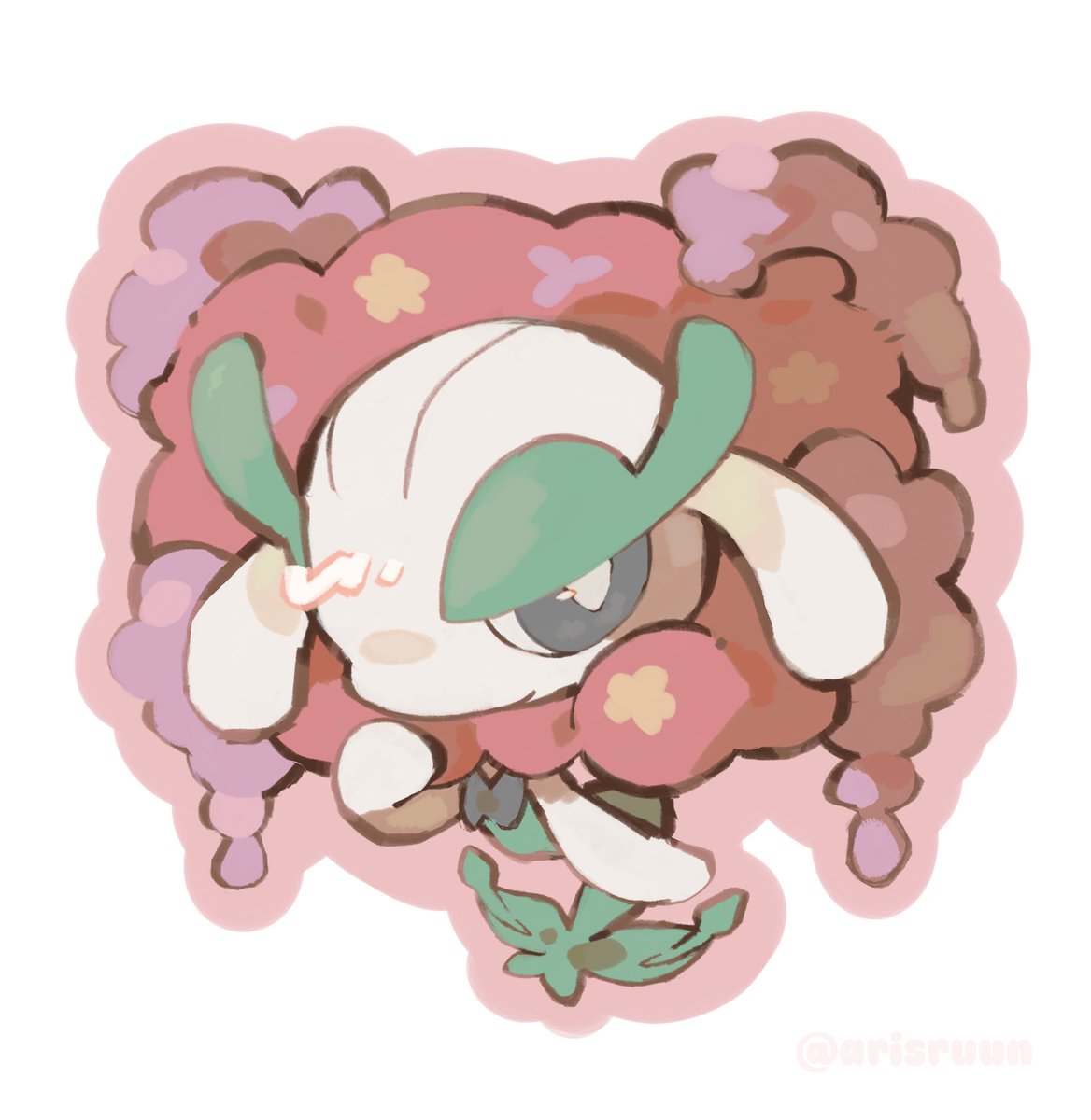 arisruun's tweet photo. Florges 🌸✨#pokemon https://t.co/EeJcnuB6vC