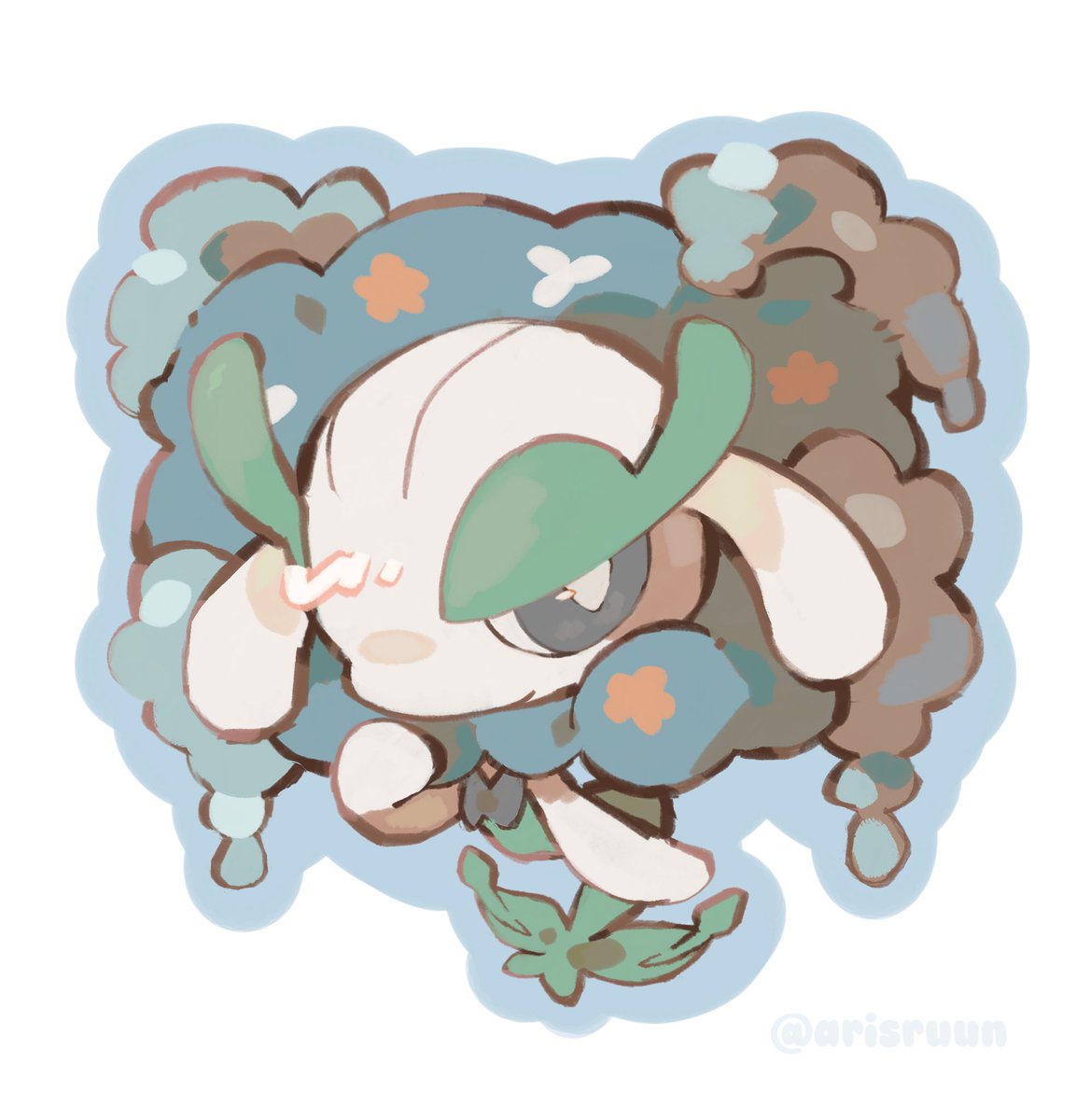 arisruun's tweet photo. Florges 🌸✨#pokemon https://t.co/EeJcnuB6vC