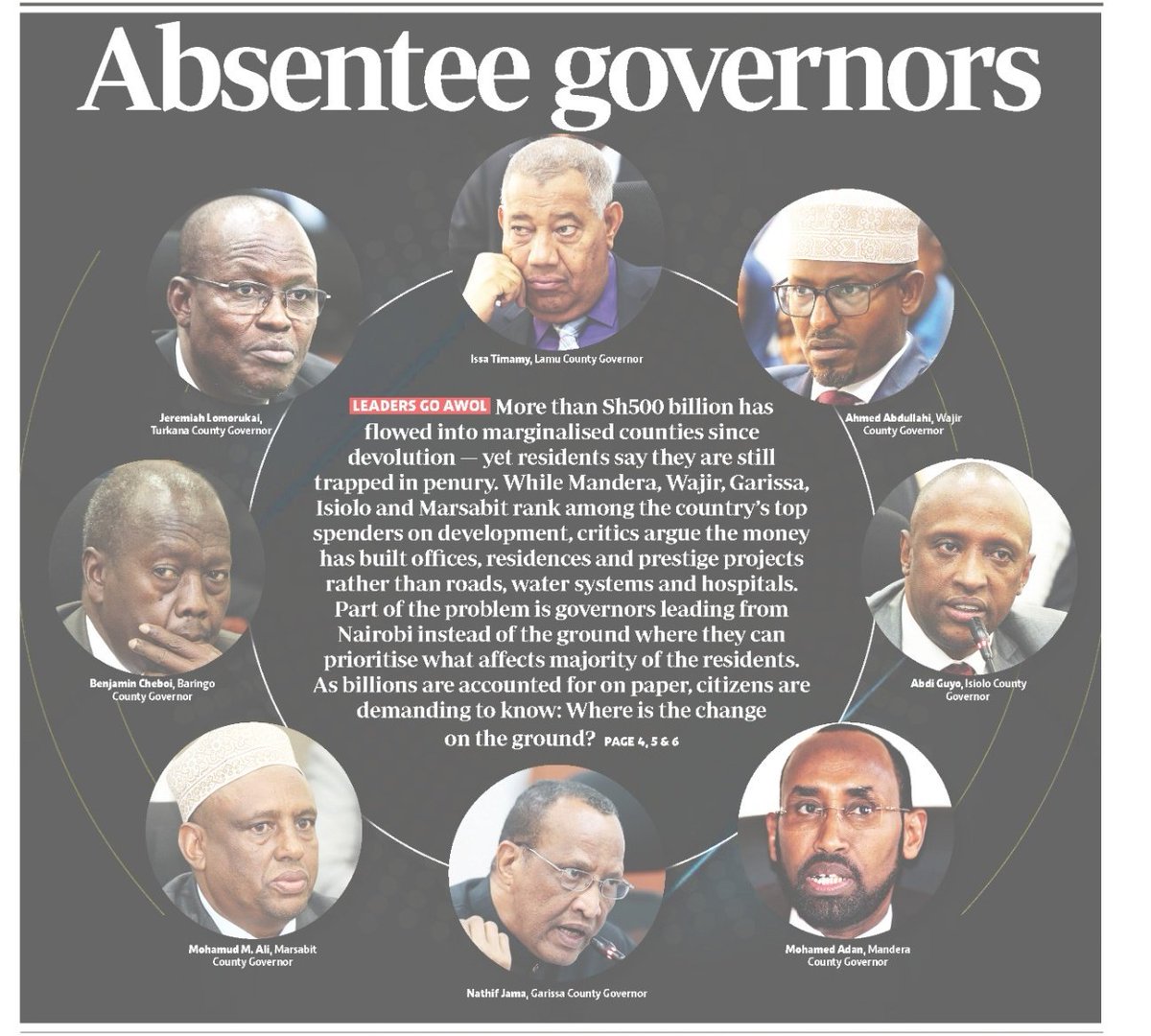 These ones and their respective former governors should be jailed

People are starving, animals are dying, pupils are learning in cow sheds.

Hawa waende jela!

This whole system is rotten and needs a complete overhaul.

#DrainTheSwamp