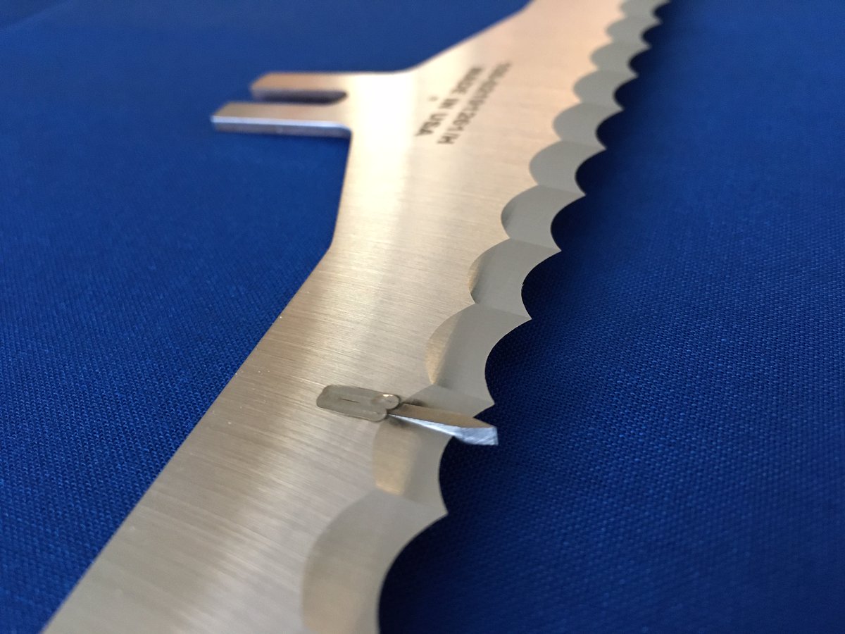EDGEIndTech's tweet photo. When accuracy matters most, trust our custom, precision-ground tear tab blades to deliver unmatched performance and extended durability.

For converting operations that demand perfectly placed tear tab cuts, our blades are engineered to meet the highest standards. Using proprietary welding techniques, we ensure distortion-free, permanent tab placement that aligns seamlessly with notched backer plates—every single time. Whether you need single or multiple tear tabs, our blades are built to perform for the full life of your operation.

Industries we serve:
☑️ Bag Manufacturing
☑️ Form, Fill & Seal
☑️ Tamper Evident Packaging

Discover the EDGE difference in precision and reliability. 

#IndustrialMachineKnives #PrecisionEngineering #PackagingSolutions