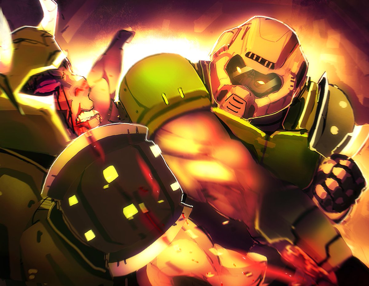 The Slayers time in the Sentinel Arena. 

#DOOM #DoomTheDarkAges