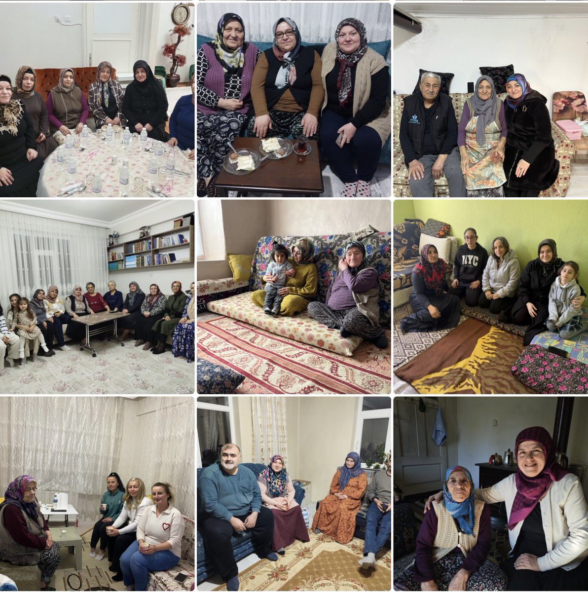 İlk iftarımızda ilçelerimizdeki hanelerimizin sofralarında bir araya geldik. Aynı ekmeği bölüşüp aynı duaya amin derken Ramazan’ın bereketini, muhabbetini ve kardeşliğini hep birlikte hissettik 🌙

Kapılarını ve gönüllerini bizlere açan tüm ailelerimize teşekkür ediyoruz🌱