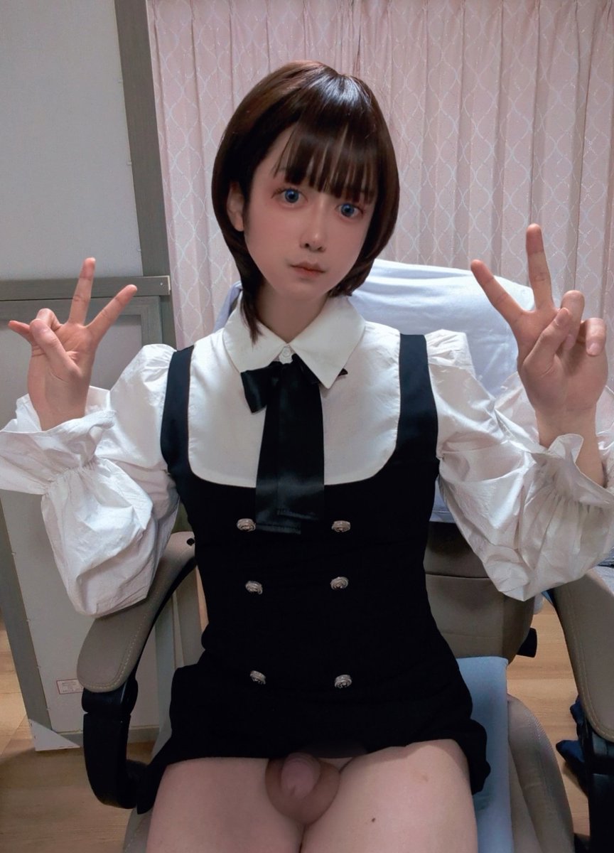 rinxtw's tweet photo. ダブルピースちんちんだよ〜
#女装 #男の娘 #sissy #ladyboy #femboy #CD #偽娘 https://t.co/ze8sPoTUla