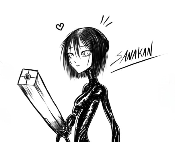 I love Sanakan 🖤 

#blame! #Sanakan