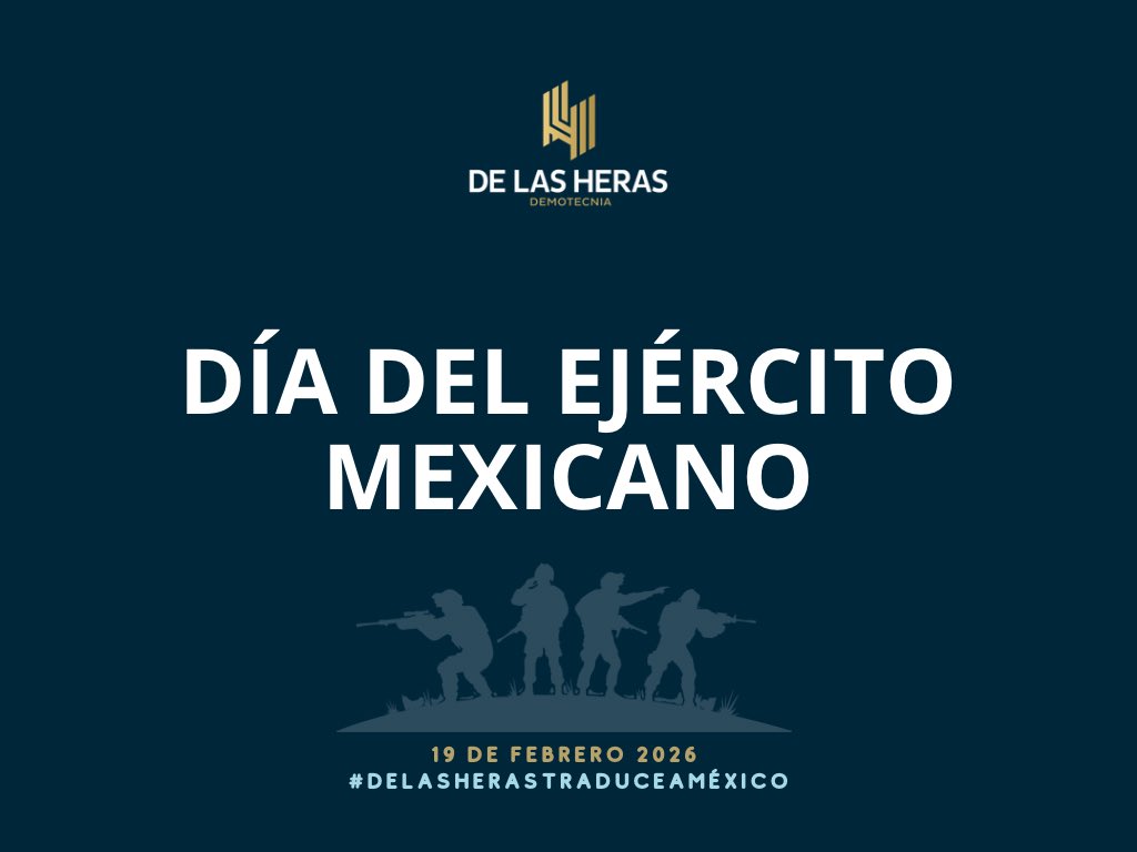herasdemotecnia's tweet photo. Hoy, en el Día del Ejército Mexicano, destacamos la importancia de esta institución en la seguridad y estabilidad del país.
Actualmente, 48% de las y los mexicanos expresa confianza en el Ejército, de acuerdo con nuestros resultados más recientes.

#DeLasHerasTraduceAMéxico #EJERCITOMEXICANO #encuestas