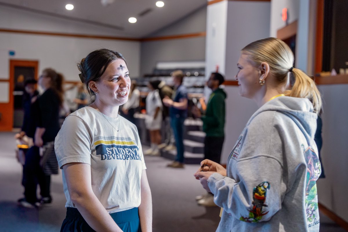 OKWUniv's tweet photo. As Lent begins, Ash Wednesday offered us an invitation to slow down, reflect, and re-center our hearts on Christ.

May this season shape us into servant leaders who seek His glory in every area of life.
#WeAreOKWU #BeOneSent #AshWednesday #Lent https://t.co/0qsjg3JU3u