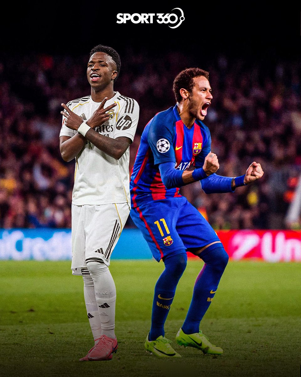 أكثر اللاعبين البرازيليين تسجيلًا للأهداف في دوري أبطال أوروبا 🇧🇷👑

نيمار ⬅️ 𝟰𝟯 ⚽️
فينيسيوس ⬅️ 𝟯𝟭 ⚽️

صاحب الـ25 عامًا يواصل الاقتراب من القمة ⌛️🔥