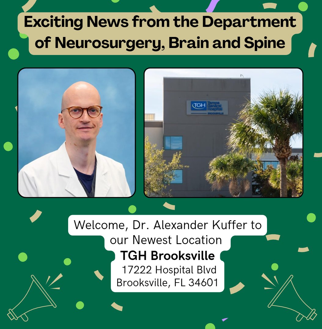 University of South Florida Neurosurgery tweet media