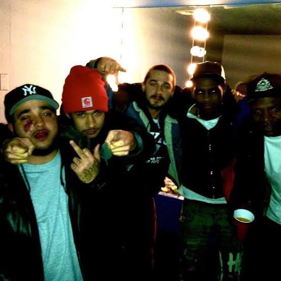rapklipz's tweet photo. A$AP MOB x Shia LaBeouf (2012) https://t.co/Gf0IwoMm9X