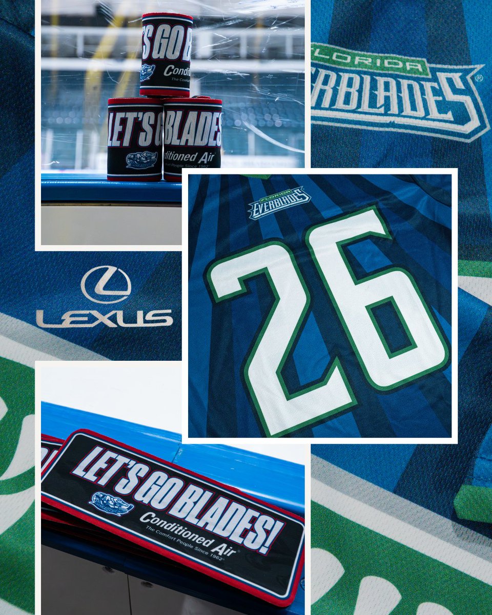 Double the giveaways. Double the reason to be here. 🙌

Tomorrow, the first 1,500 fans receive a Blades football jersey presented by <a href="/Lexus/">Lexus</a> 
Saturday, the first 1,500 fans receive a slap koozie presented by <a href="/CondAirNaples/">Conditioned Air</a> 

Get here early. Don’t miss out.
🎫