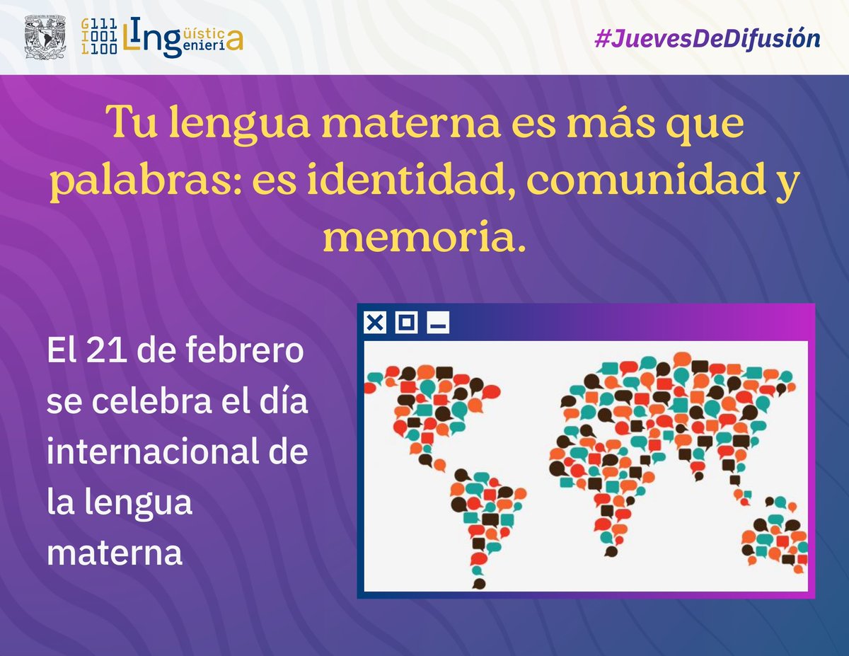 Gpo Ing. Lingüística tweet media