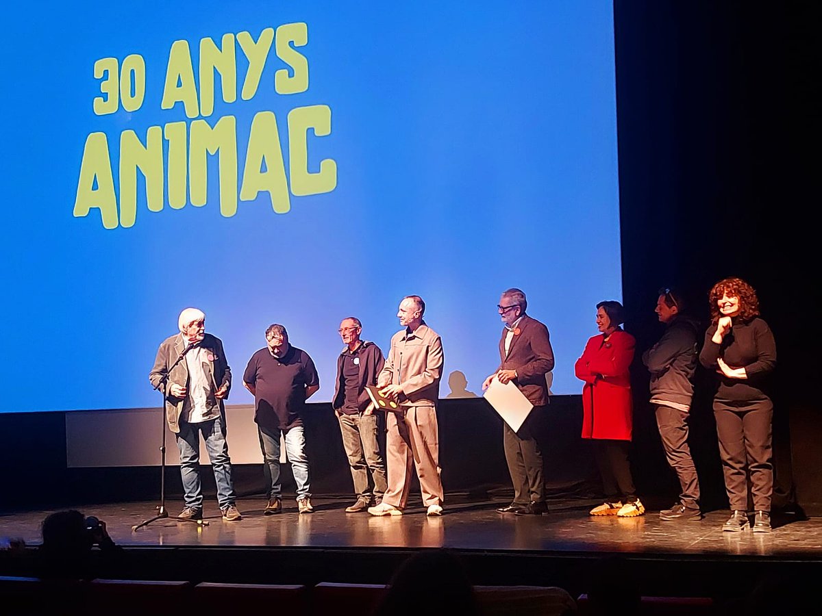 Animac_Lleida's tweet photo. Antoni Llevot: "Animac va néixer petit, com un nadó, però després de 30 anys s'ha fet gran i encara en conserva l'ànima."
#Animac #Animac2026 https://t.co/0N90JiPf1m